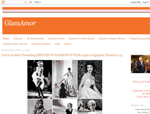 Tablet Screenshot of glamamor.com